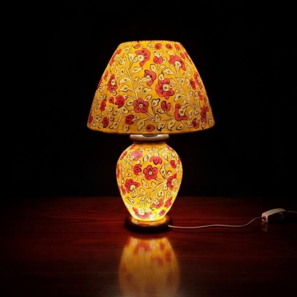 Traditional Theme Lamp | Camel Skin Lamp| Size = 20 Inch